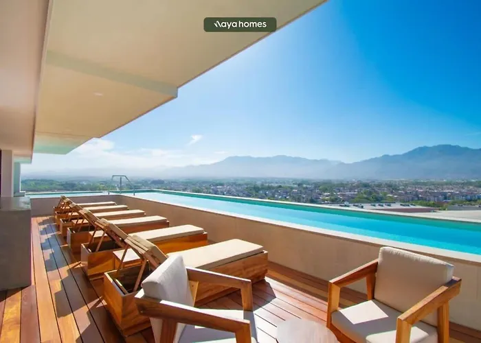 Apt W/2 Beds - Private Balcony - Infinity Pool