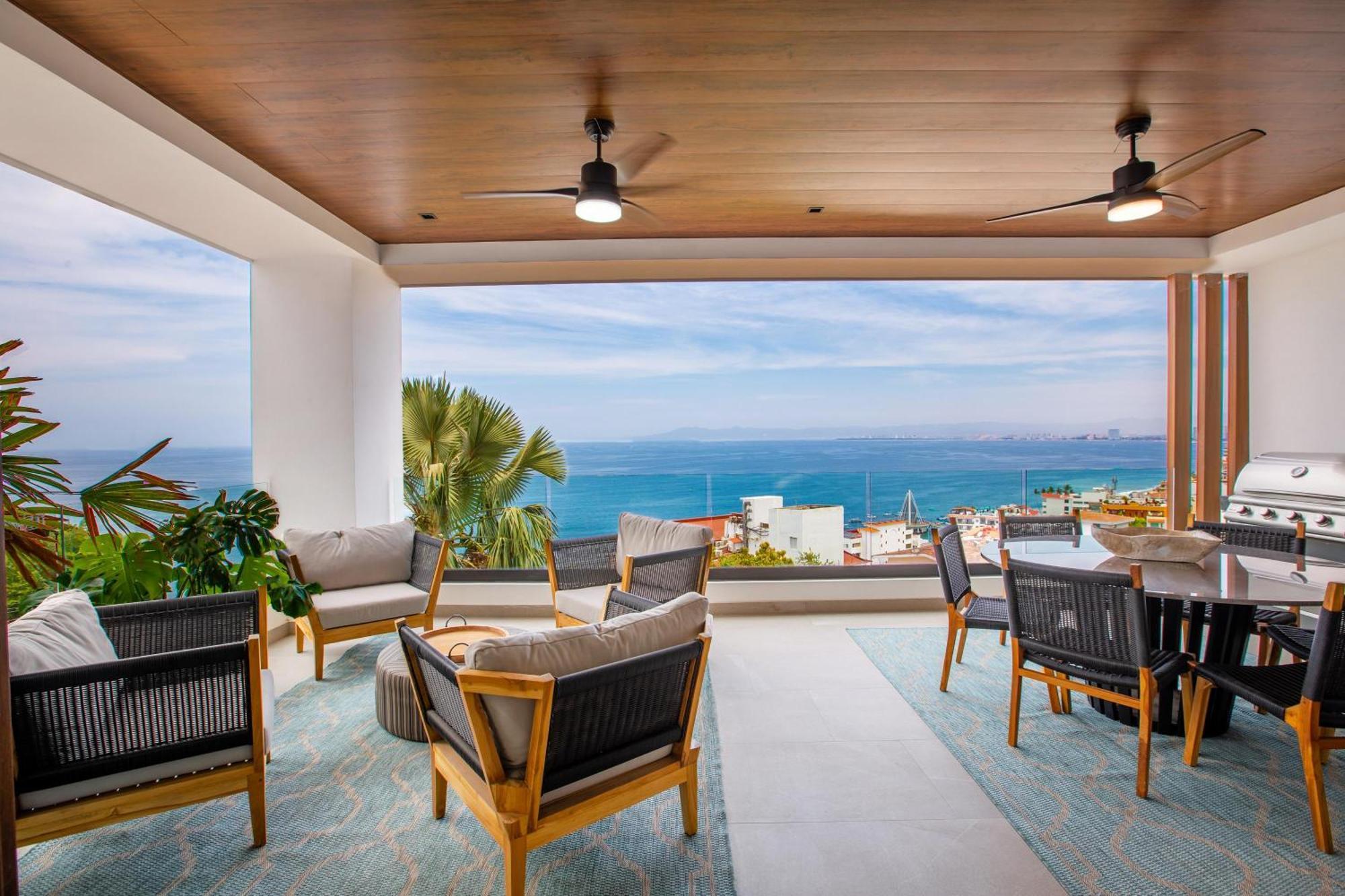 Oceanview Luxury, 2 Bd In Amapas With Rooftop Pool * Puerto Vallarta