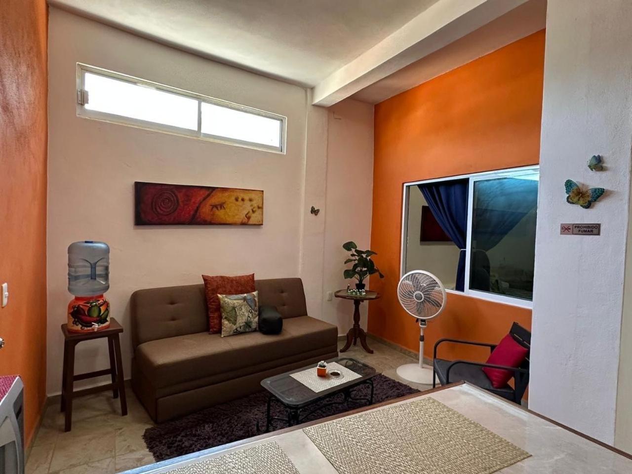 Apartment Orange Butterfly