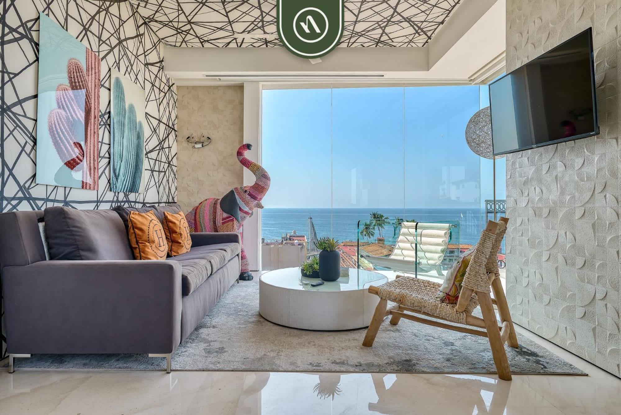 Apartment Luxury Corner Unit With Breataking Ocean Views Puerto Vallarta