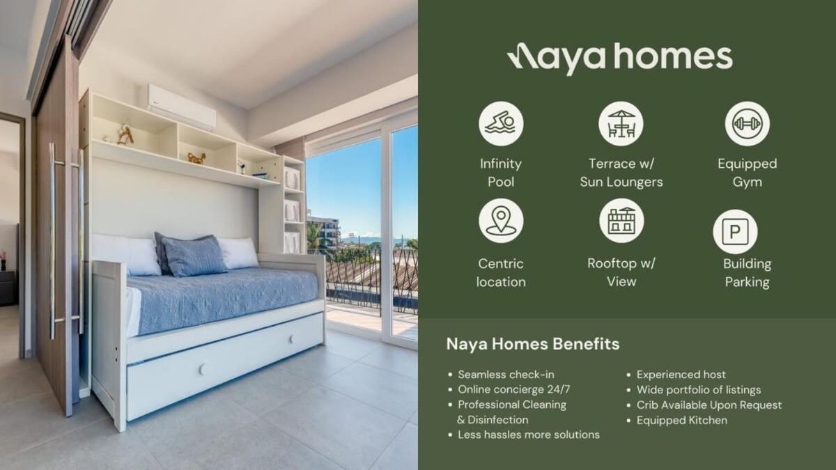 Apartment W/2 Beds - Private Balcony - Infinity Pool