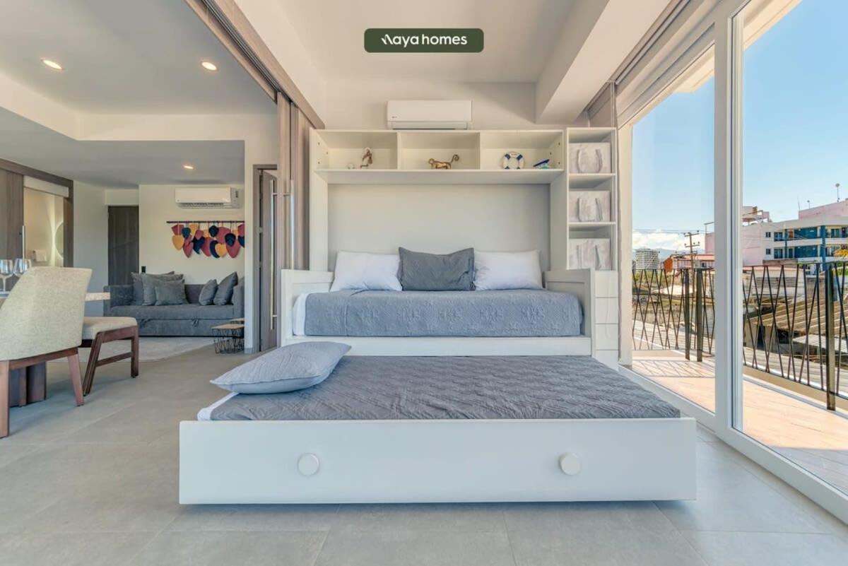 Apartment W/2 Beds - Private Balcony - Infinity Pool *