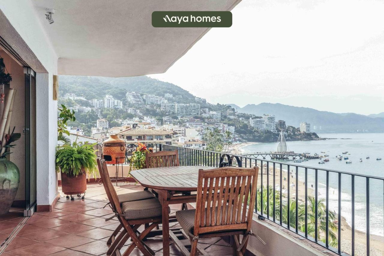 Apartment Ocean View 2br Condo-balcony-beach-pool Puerto Vallarta
