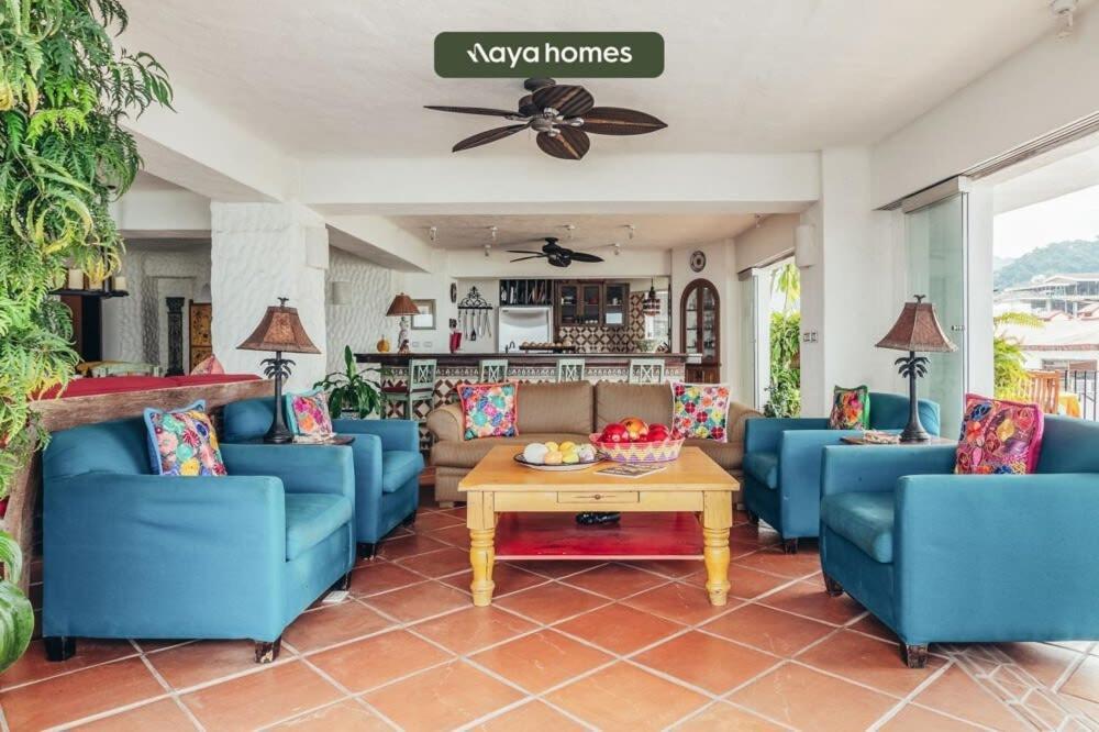Apartment Ocean View 2br Condo-balcony-beach-pool Puerto Vallarta