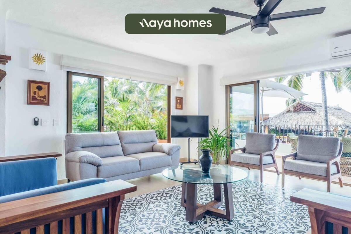Apartment Ocean View 2br Condo-balcony-beach-pool