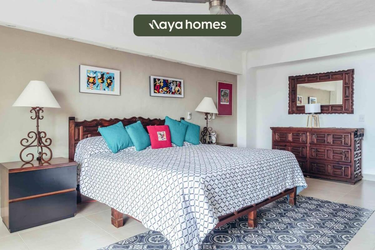 Ocean View 2br Condo-balcony-beach-pool Apartment Puerto Vallarta