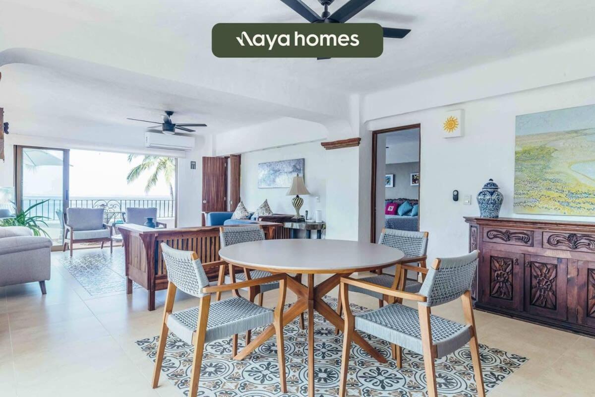 Ocean View 2br Condo-balcony-beach-pool Puerto Vallarta