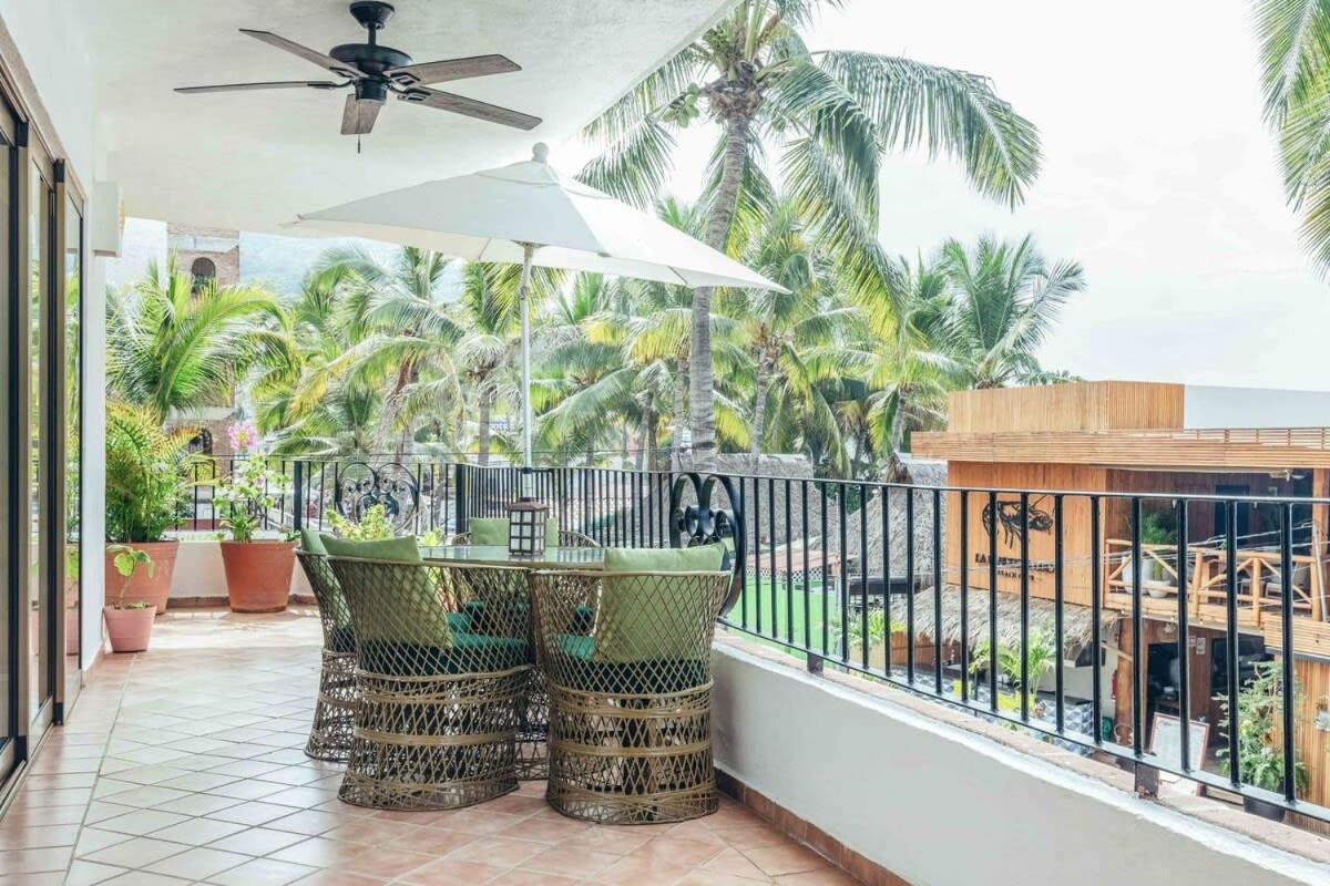 Apartment Ocean View 2br Condo-balcony-beach-pool Puerto Vallarta