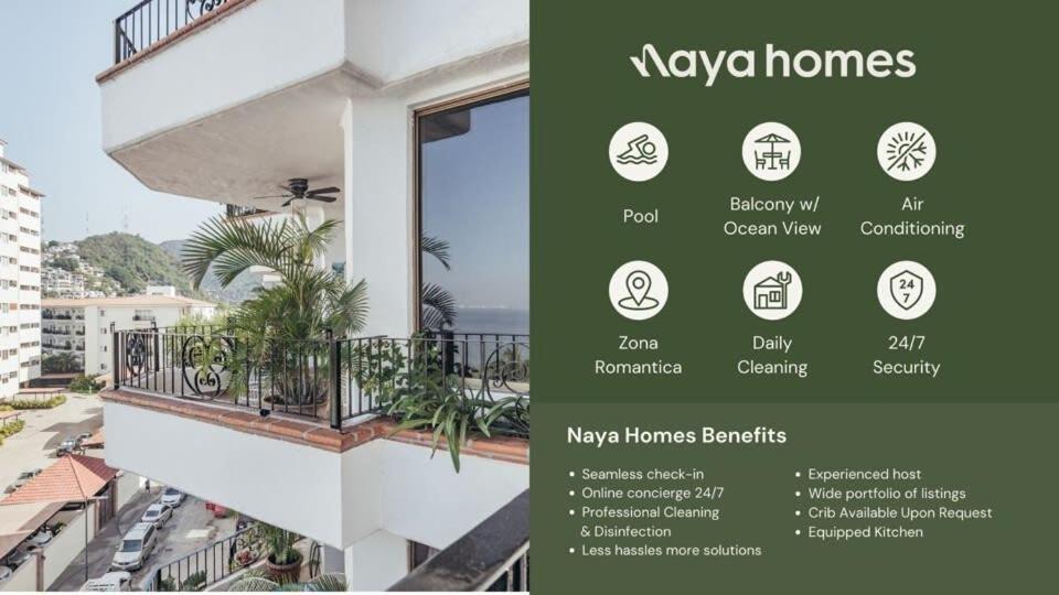 Ocean View 2br Condo-balcony-beach-pool Apartment Puerto Vallarta