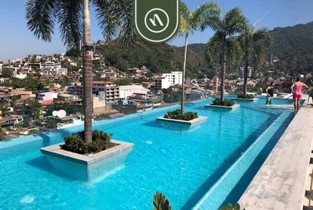 1br With Rooftop Pool - Romantic Zone Apartment Puerto Vallarta