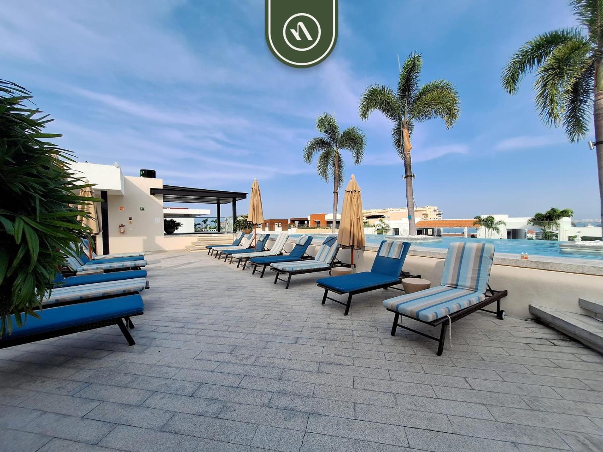 Apartment 1br With Rooftop Pool - Romantic Zone *