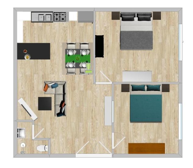 Cozy Near Malecon & With Private Terrace Apartamento
