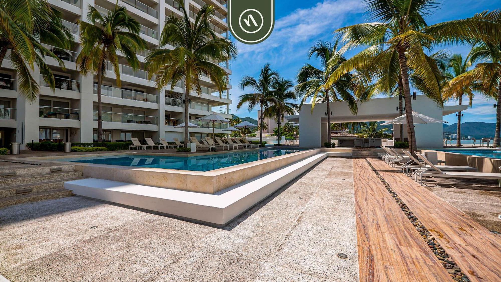 Oceanview 1 Bedroom - - Multiple Pools Apartment Puerto Vallarta