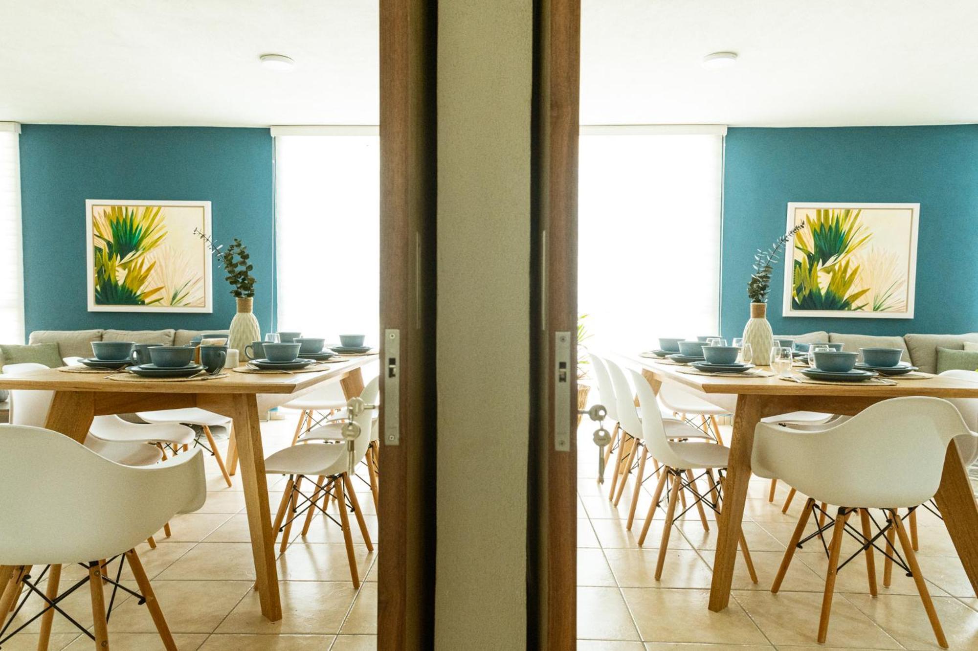**con Alberca Y Asador : Hasta 14 Huéspedes** Apartamento *