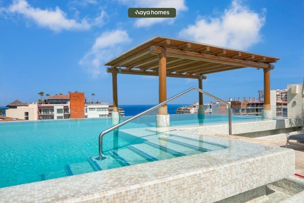 Apartamento V399 Amazing 1br With Rooftop Pool In Zona Romantica
