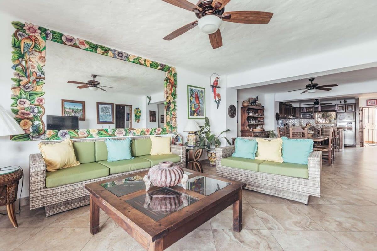 Apartment Ocean View 2br Condo-balcony-beach-pool Puerto Vallarta