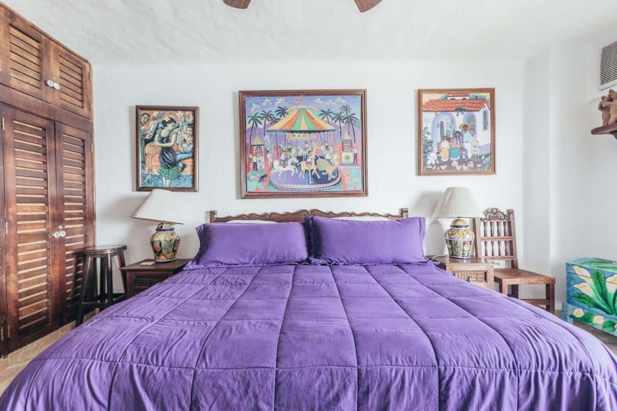 Ocean View 2br Condo-balcony-beach-pool Apartment Puerto Vallarta