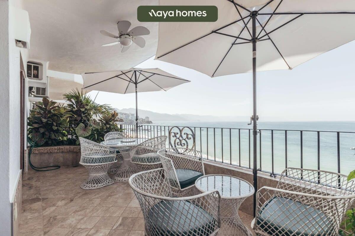 Ocean View 2br Condo-balcony-beach-pool Puerto Vallarta