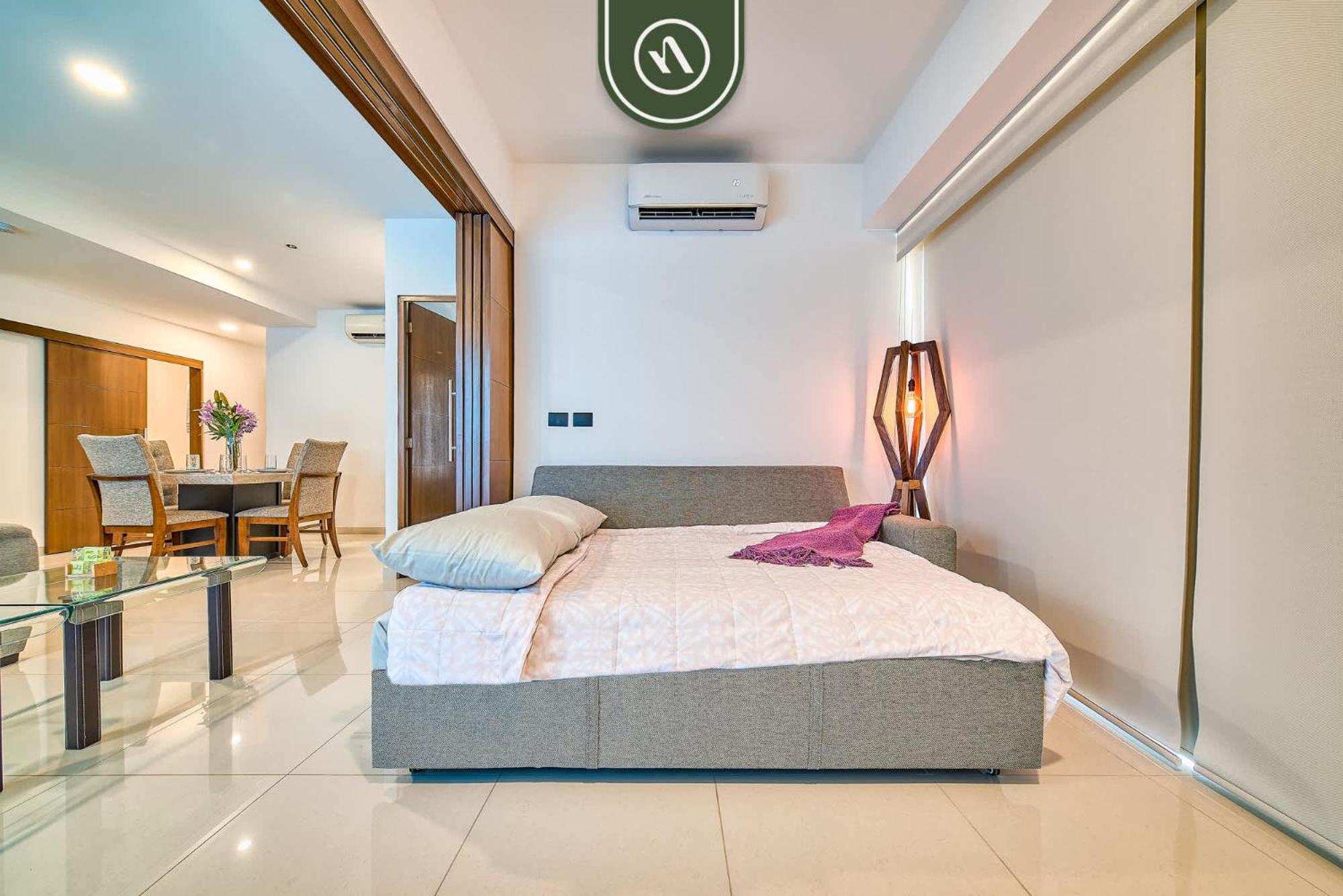 Apartamento 1br With Private Balcony - Zone