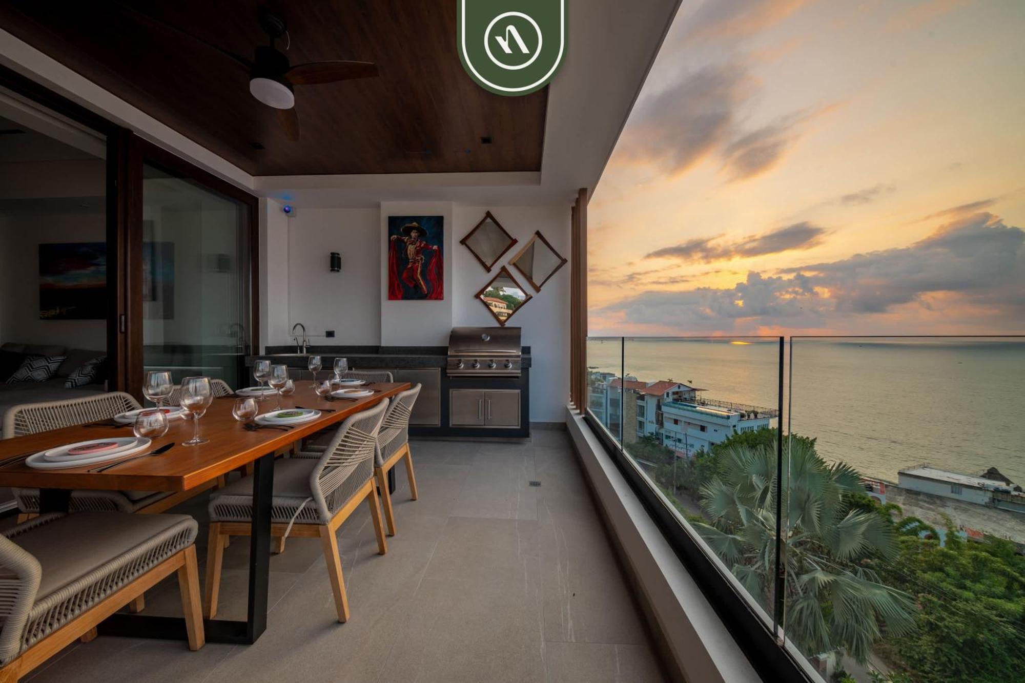 Luxury 2 Bedroom With Beachview - Rooftop Pool Apartamento