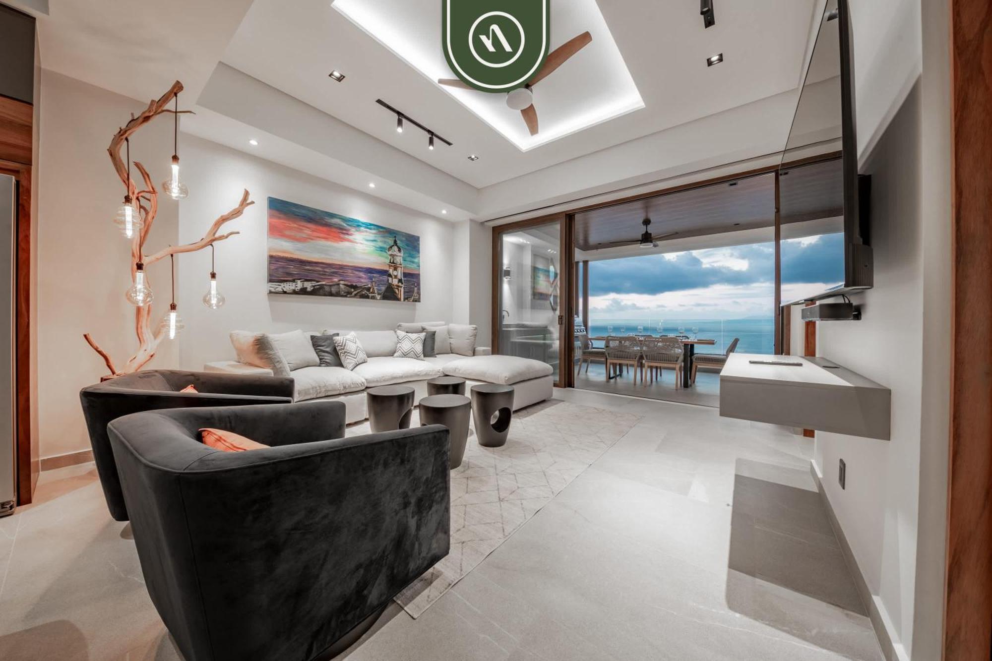 Luxury 2 Bedroom With Beachview - Rooftop Pool Puerto Vallarta