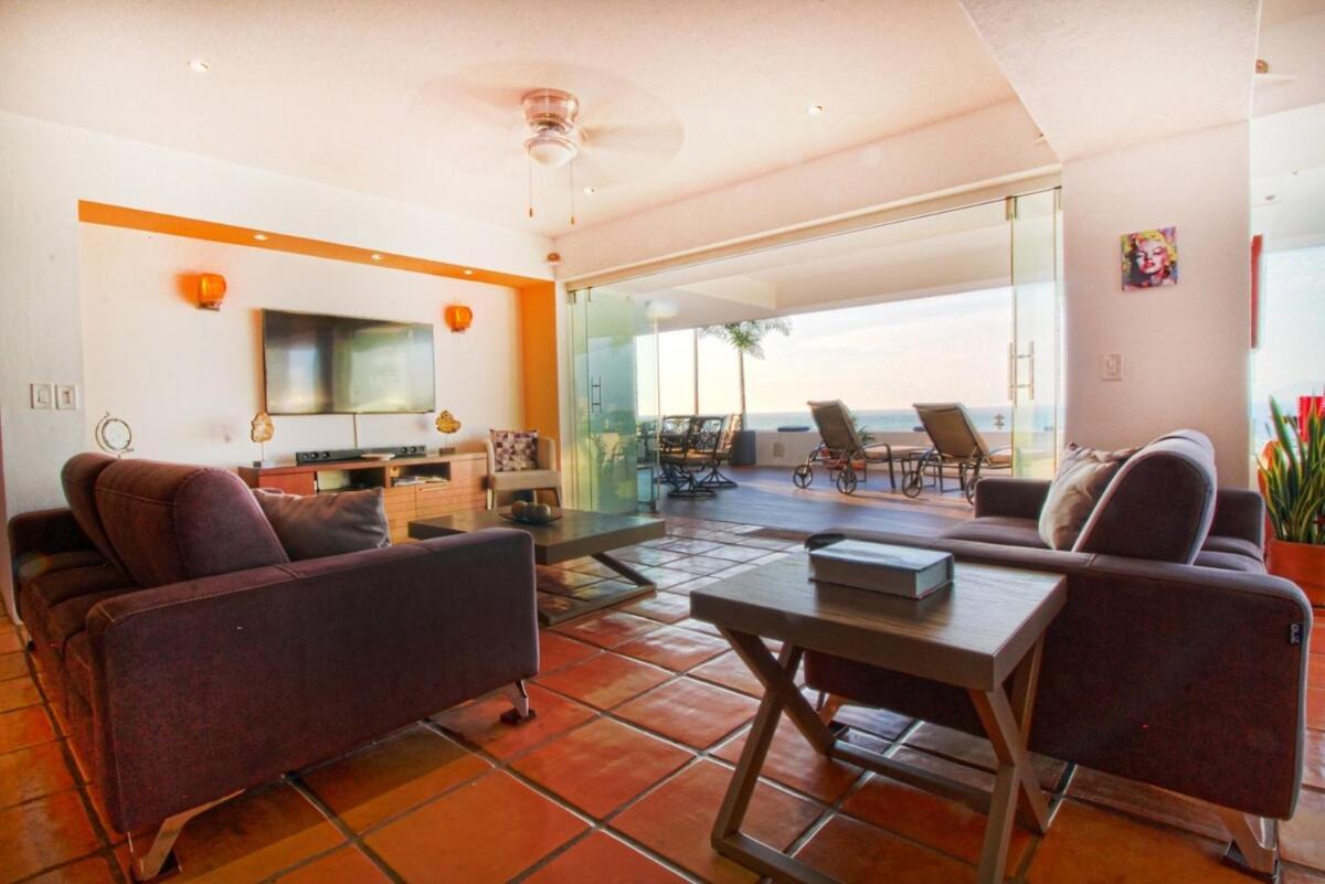 Modern Beachfront - Casa Caballito Del Mar Apartamento Puerto Vallarta